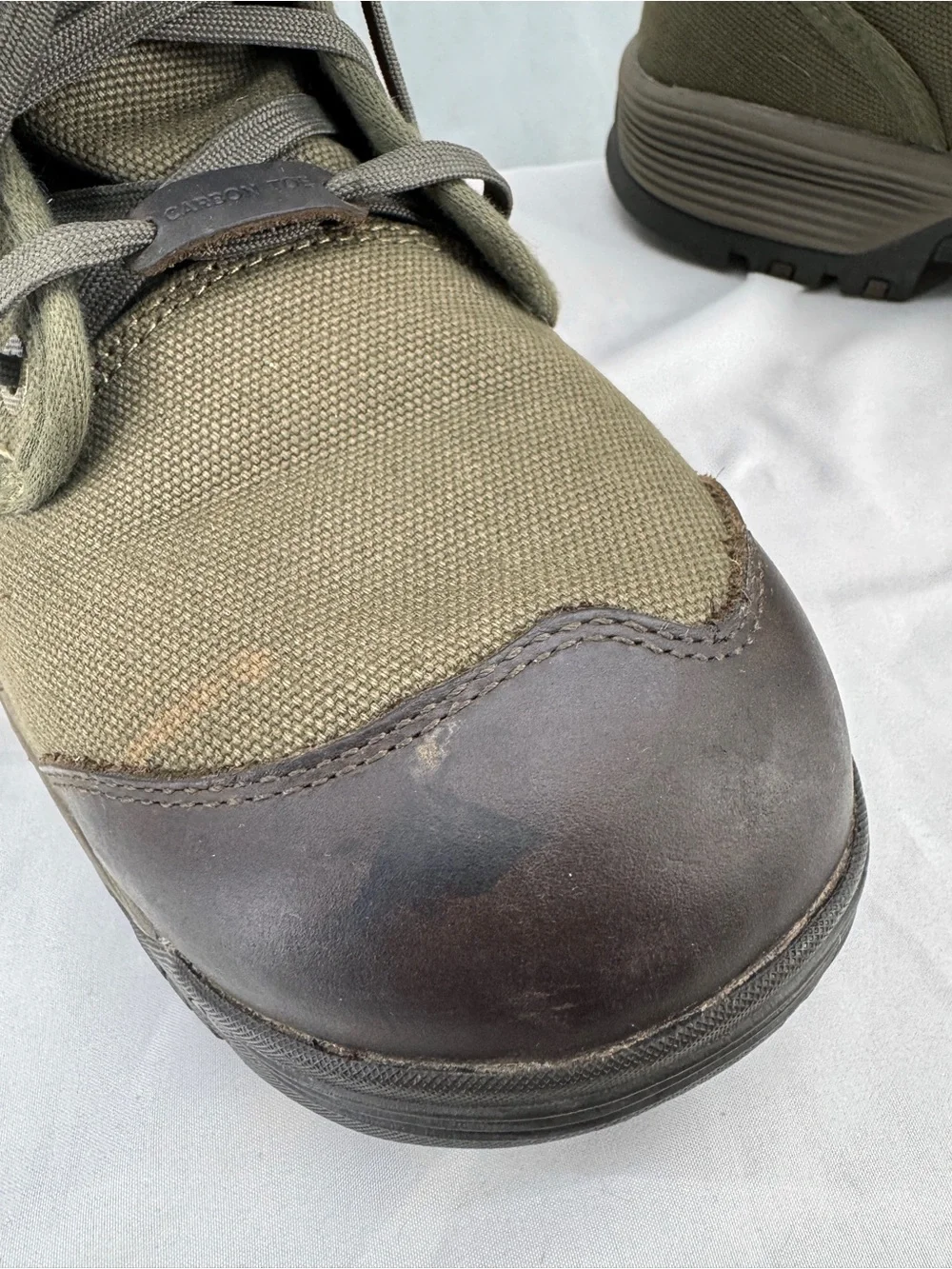 KEEN Utility Roswell Work Boots Military Olive Men’s Size 11EE Composite Toe